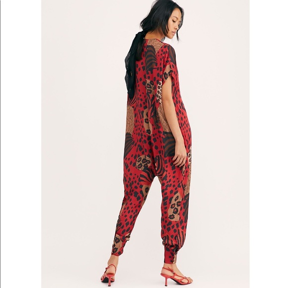 Free People Carolina K Sera Jumpsuit Silk - Picture 2 of 4